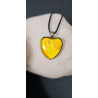 Solaris - Handmade Fluid Art Necklace