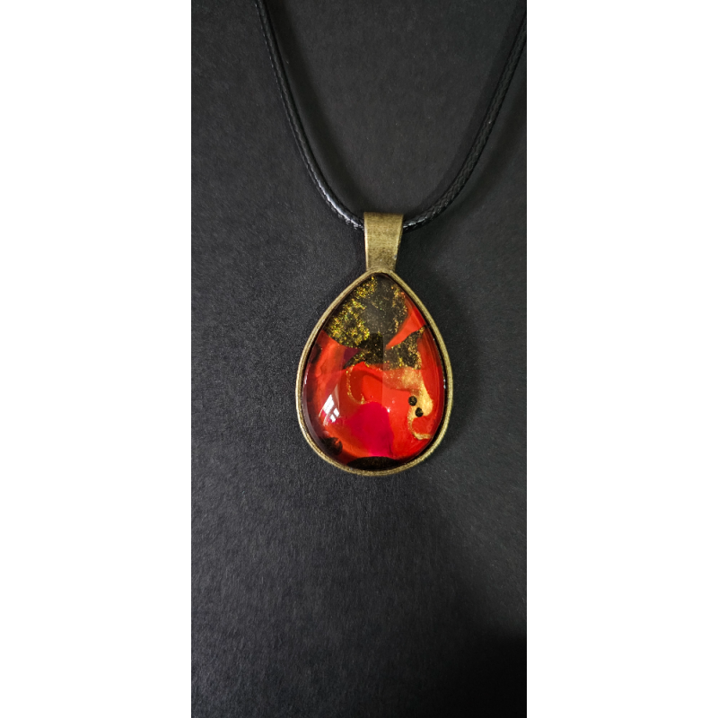 Appassionata - Handmade Fluid Art Necklace
