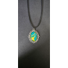 copie de copie de copie de copie de copie de Celestial Tear - Handmade Fluid Art Necklace