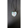 Celestial Heart - Handmade Fluid Art Necklace