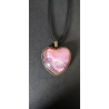 Rose Bloom - Handmade Fluid Art Necklace