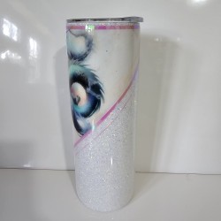 copie de copie de copie de copie de copie de copie de copie de copie de copie de RTS - Swear Bears Neon Ink Swirl 30oz Curve Tum