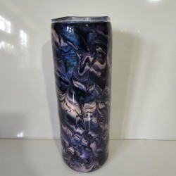 copie de copie de copie de copie de RTS - Swear Bears Neon Ink Swirl 30oz Curve Tumbler