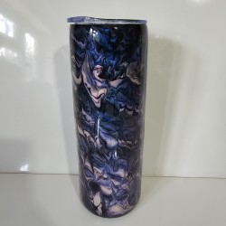 copie de copie de copie de copie de RTS - Swear Bears Neon Ink Swirl 30oz Curve Tumbler