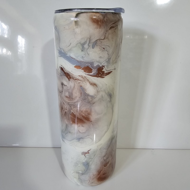 copie de copie de copie de copie de copie de RTS - Swear Bears Neon Ink Swirl 30oz Curve Tumbler