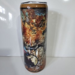 copie de copie de copie de copie de copie de copie de copie de copie de RTS - Swear Bears Neon Ink Swirl 30oz Curve Tumbler