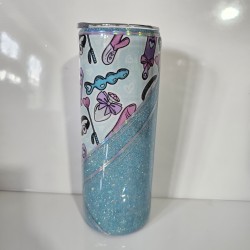 copie de copie de copie de copie de copie de copie de copie de copie de copie de copie de RTS - Swear Bears Neon Ink Swirl 30oz