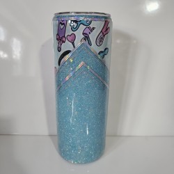 copie de copie de copie de copie de copie de copie de copie de copie de copie de copie de RTS - Swear Bears Neon Ink Swirl 30oz