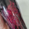 RTS -  Crimson Noir Crackle Throwdown 30oz Curve Tumbler