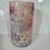 RTS -  Pink Clouds Holo Unicorn Glass Vase/Planter