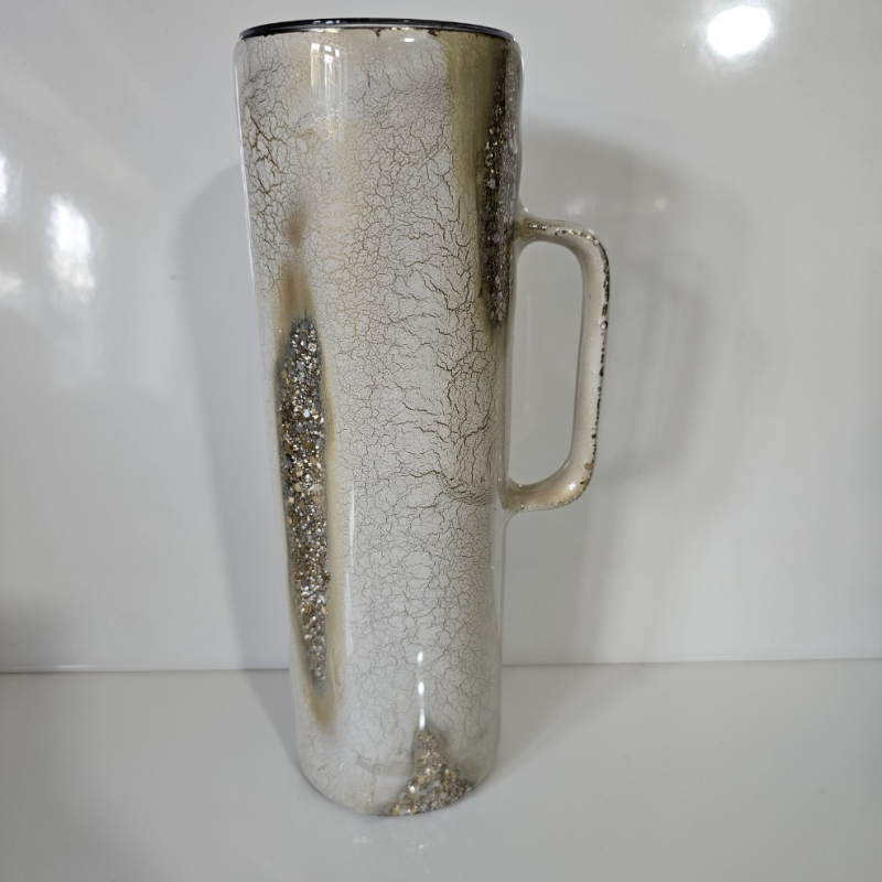 RTS - Auric Veil Throwdown 30oz Tumbler with Handle