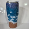 copie de copie de copie de RTS - Green & Copper Ink Swirl 30oz Tumbler