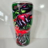 copie de copie de copie de copie de RTS - Green & Copper Ink Swirl 30oz Tumbler