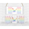 Rainbow Pride and Butterfly 11oz Mug (options of mug types)