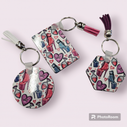 Keyrings with Tassels sassy...